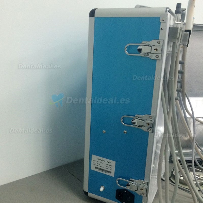 Greeloy® Unidad Dental Portátil GU-P206S con Escalador y Lámparas de Polimerización